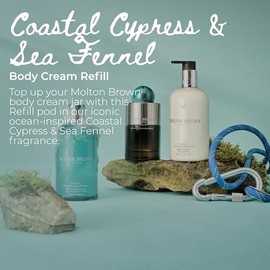 Molton Brown Recambio de crema corporal Coastal Cypress & Sea Hinojo 6.76 fl. oz.