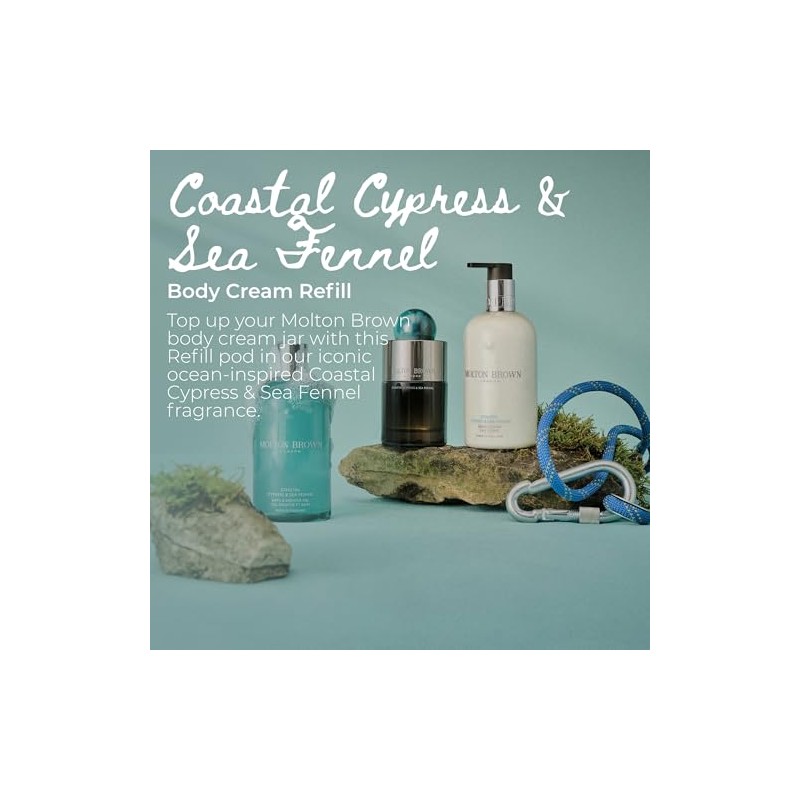 Molton Brown Recambio de crema corporal Coastal Cypress & Sea