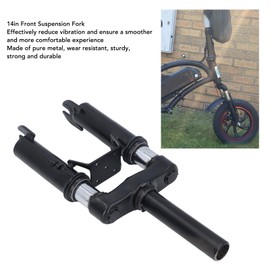 KIMISS Front Suspension Fork for Electric Scooter 14 Inch Steel Structure Shock Absorber Reduces Vibration for Comfortable Riding Electric Scooter Accessory