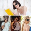 EOUIAV Pack of 2 Single Eye Patch, Adjustable Eye Mask,