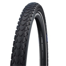 Schwalbe Marathon Mondial Tyre, Black/Reflective, V-Guard Folding, 28x2.00 (50-622)