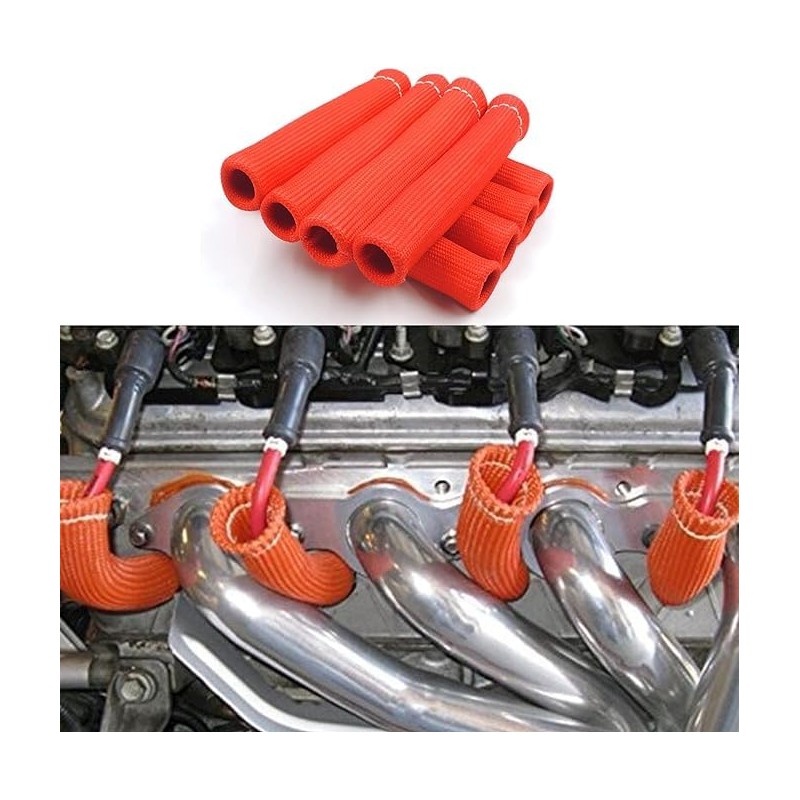 Spark Plug Protect Boot 1800 Degree Heat Shield Thermal Protection