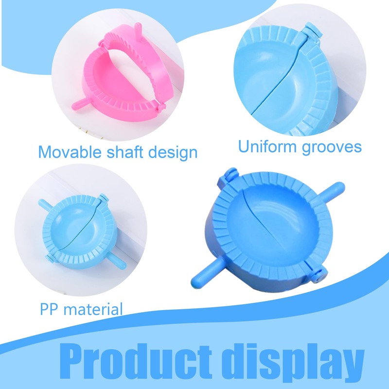 LQIOACU 3 Pieces Dumpling Maker Ravoli Maker Dough Bag Maker