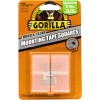 Gorilla Tough & Clear Double Sided Tape Squares, Clear Tape,