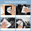 Andibro Pack of 10 Microfibre Glasses Cleaning Cloths, Soft Glasses