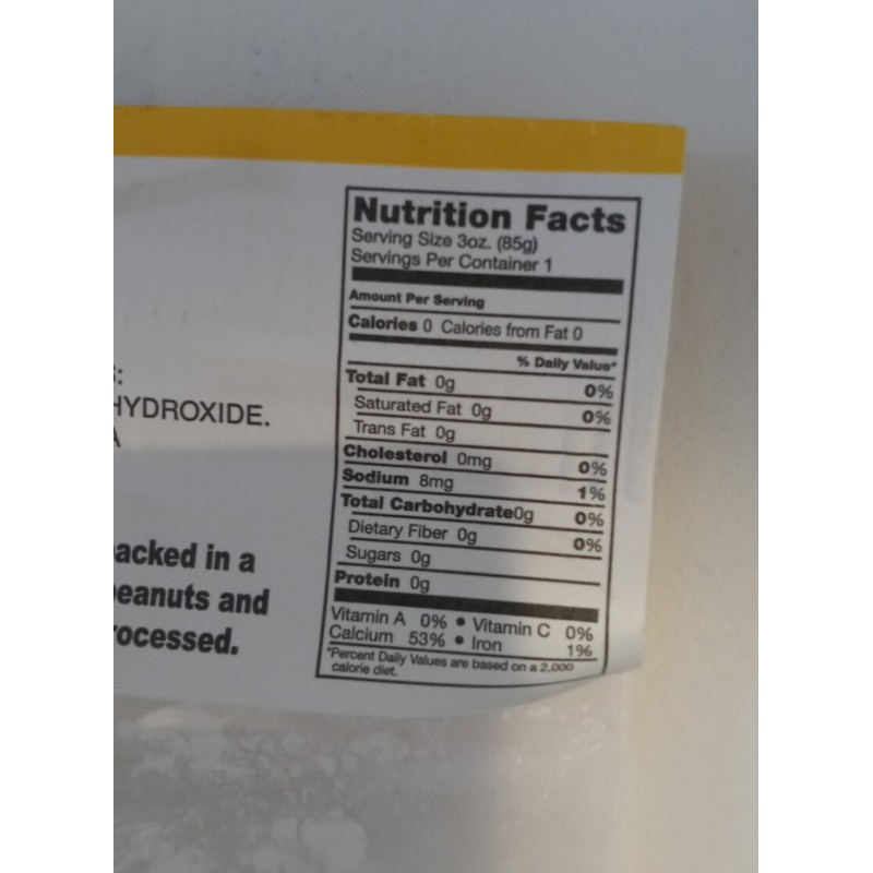 mi costeñita Cal Mexicana_ calcium hydroxide