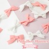 JarThenaAMCS 9.8Ft Bow Felt Banner Pink White Bow Hanging Bunting