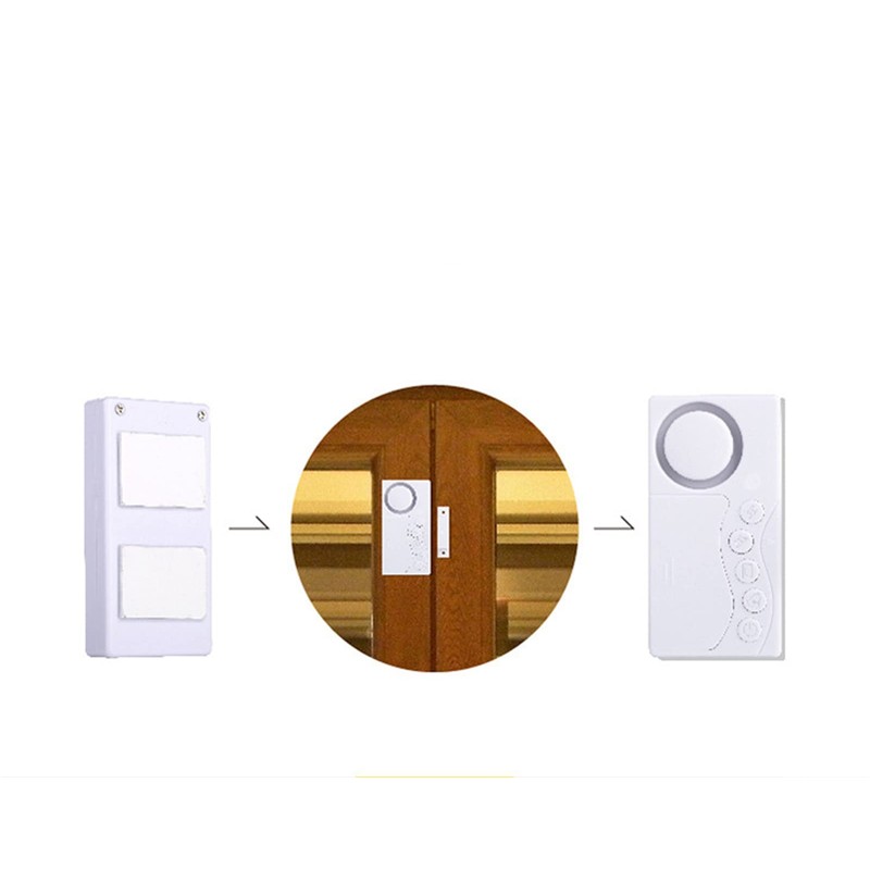 Magnetic Door Alarm for Fridge Doors, 4 Modes Home Security
