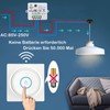Tedeligo Wireless Light Switch Set, Mobile Self-Generating Wireless Switch 230