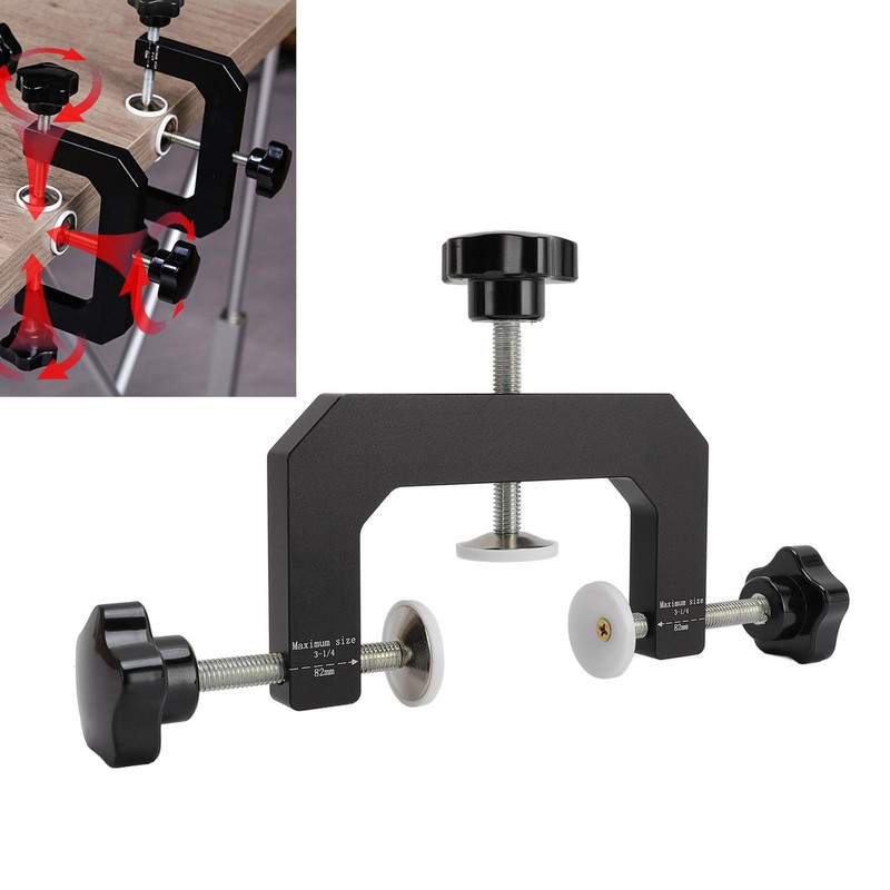 3 Way Face Clamp, Adjustable Cabinet Drawer Installation Clamps, Woodworking