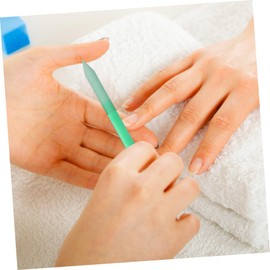 WOONEKY Nail File Stick Dual-ended Nano Glass Fingernail File for Women Professional Manicure Tool for Smooth Finishing and Easy to Use for Nail Care