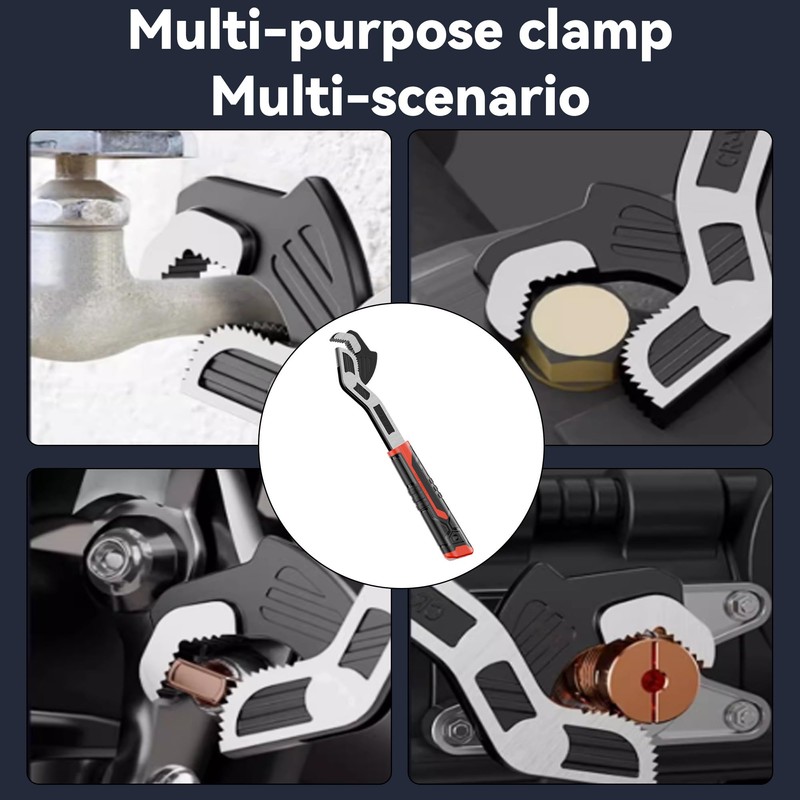 Multi Function Adjustable Spanner, Self Adjusting Wrench 6", Small Adjustable