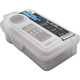 MediMuc Special Edition: 15 in 1 PoolLab 1.0 Photometer - Electronic Water Tester - Photometer with 70 Test Tablets (1.0 I Extra Refill Pack)