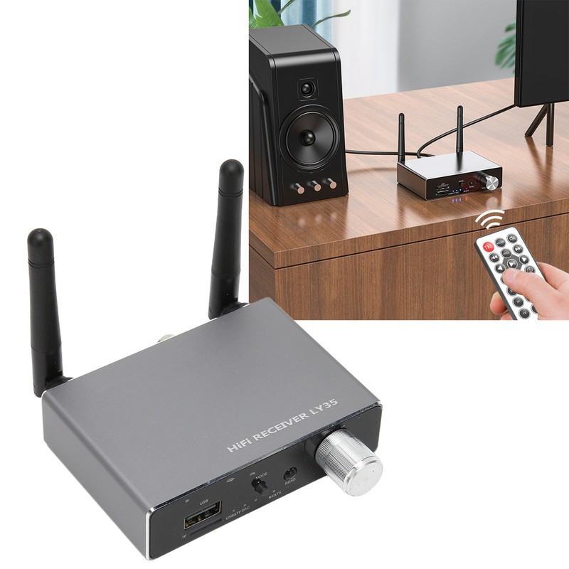 Digital to Analog Sound Converter Bluetooth 5.3 Receiver Optical 3.5mm