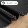 misaya Rectangle Waterproof Vinyl Table Cloth, Flannel Backed Tablecloth, Wipeable