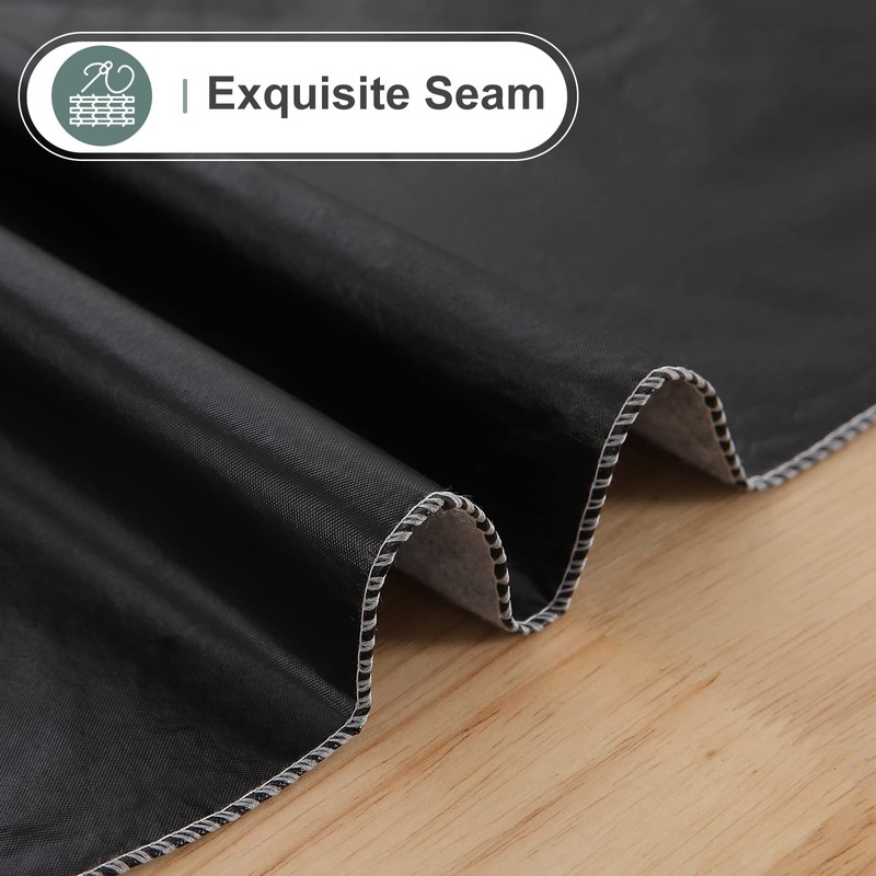 misaya Rectangle Waterproof Vinyl Table Cloth, Flannel Backed Tablecloth, Wipeable