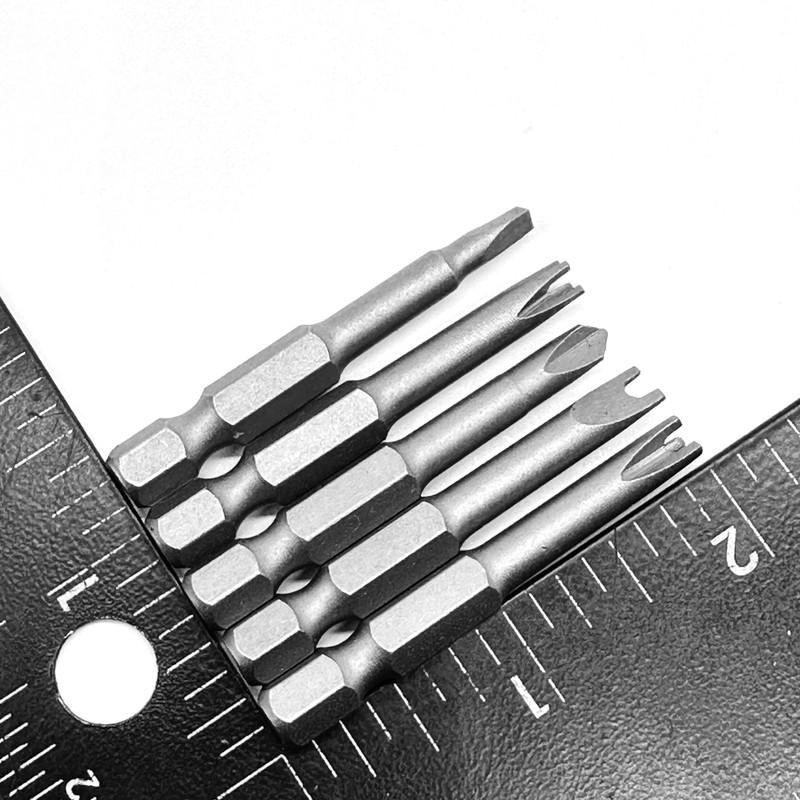 OHIY Special Shaped Screwdriver Insert Bits Set in 5 Different