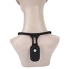 Intelligent Strapless Posture Corrector Vibration Reminder Removable Portable Trainer Black
