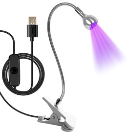 Flash Cure Nail Lamp,Fourth Level Dimming Uv Nail Lamp,Gooseneck Uv Nail Lamp,Suitable for Family DIY Nail Art and Fast Curing