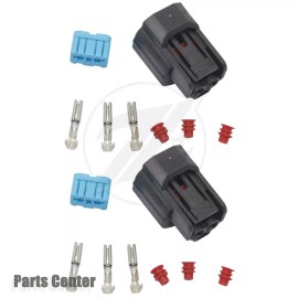 Unbranded 2Pcs New Fits Honda S2000 AP1 F20 AP2 F22 Cam Position Sensor Connector Plug Kit
