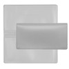 CAROUSELCHECKS Grey Vinyl Checkbook Cover, Top Tear Personal Vinyl Checkbook