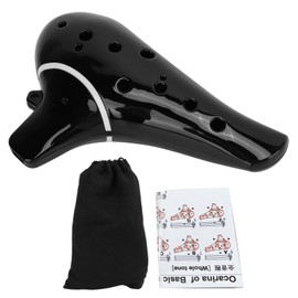 Ocarina 12 Holes AC Alto C Key Portable Wind Instrument for Professional Beginner