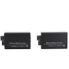 2Pcs Media Converter Single Mode SC Interface 20KM 10/100Mbps 100-240VAC