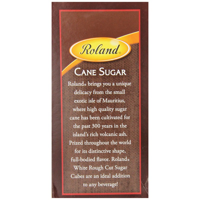 Roland Foods Rough Cut White Sugar Cubes, Specialty Imported Food,