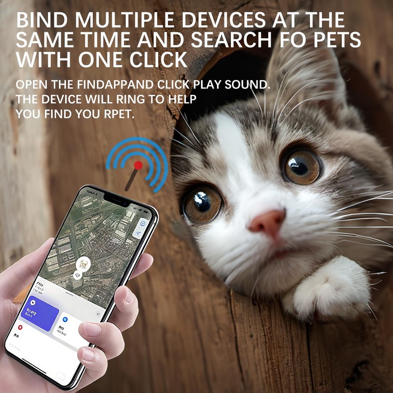 Cat Tracker, Cat Tracker Gps Collar For Small Cats Dogs,