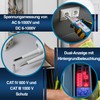 PeakTech 1096 2-Pin AC/DC Voltage Tester with Dual Display &