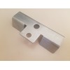 FQQF Propane Tank Lock Bracket (1/2" Thread) - Silver -