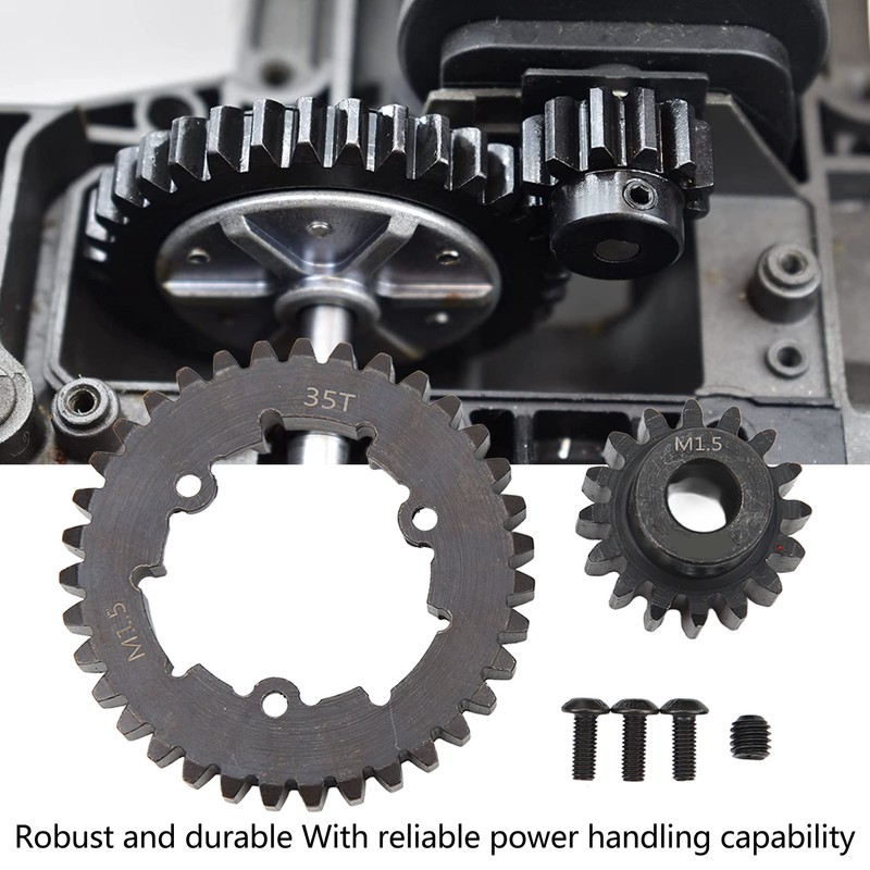 35T Spur Motor Gear Set Steel RC Spur Gear Pinion