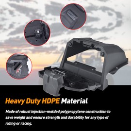 Sresk General 1000 Device Phone Holder, UTV Electronic Tablet Mobile GPS Holder Mount with Storage Box Organizer Tray for Polaris Accessories General 1000 / General 4 1000 2016-2023l(Black)