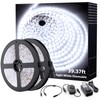 Onforu LED Strip Lights,39.37ft 6000K Dimmable Daylight White Tape Light,12m