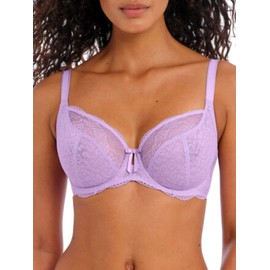 Freya Women's Fancies Underwire Plunge Bra, Opaque, Purple Rose, 32C