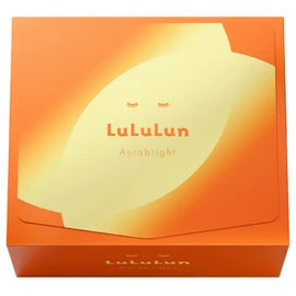 Lululun LuLuLun Aura Bright Mask W, 28 Sheets, Face Pack, Sheet Mask, Pores, Face Pack, Large Quantity