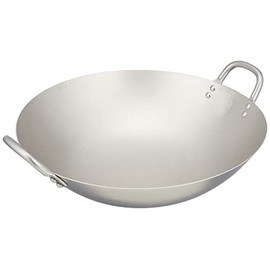 Endo Shoji ATY62030 TKG Wok, Two Hands, Size 11.8 inches (30 cm), Made of Titanium, Ultra Lightweight and Excellent Corrosion Resistance, Plate Thickness: 0.047 inches (1.2 mm), Weight: 19.8 oz (560 g