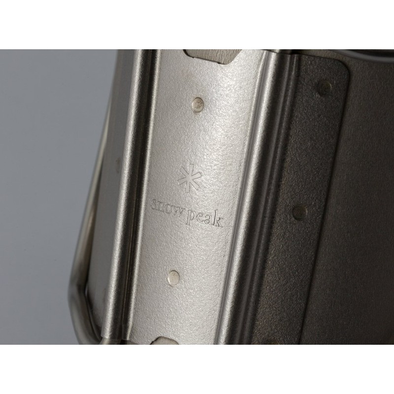 Snow Peak Titanium Single Wall 220 Mug,6.72 x 6.72 x