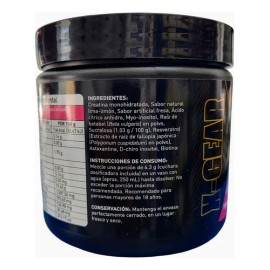 Xgear Creatina Mujer En Polvo - Lata 189g Limonada De Fresa                                                                                           