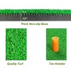 Golf Hitting Mat Golf Practice Mat with Rubber Tees &