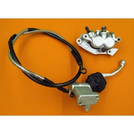 R&C Front Brake Assembly Caliper Master Cylinder For Honda XR650R XR 650R 2000-2007