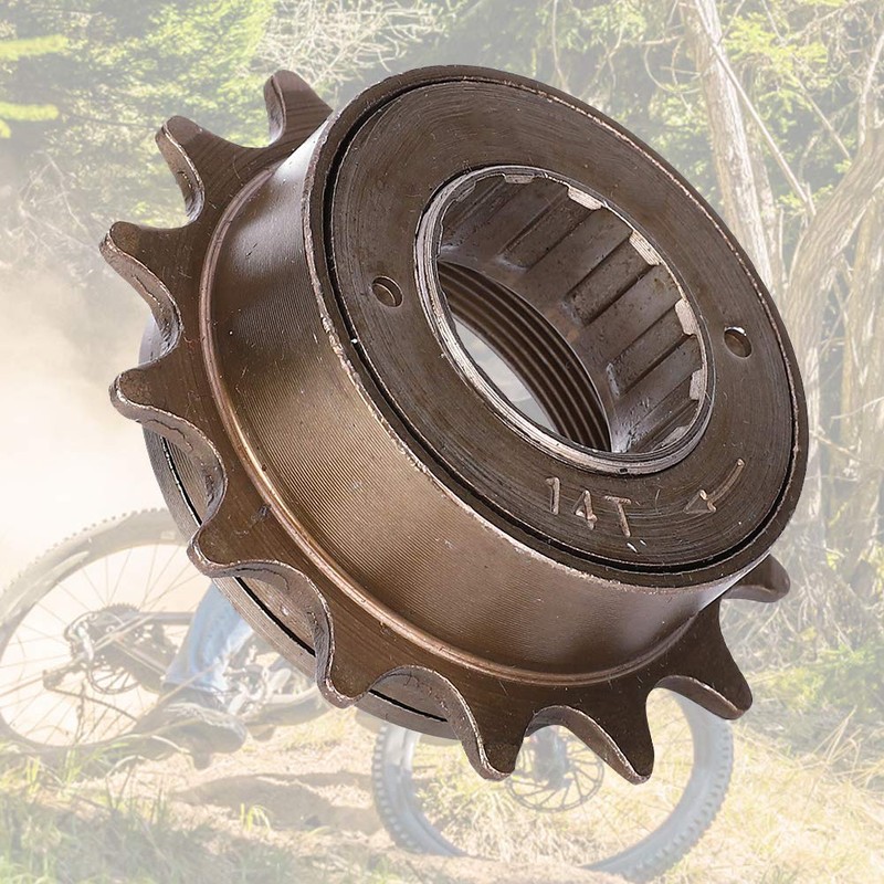 Joyzan Single Speed Flywheel, Bike Freewheel 14 Teeth Flywheel Sprocket