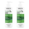Shampoo Vichy Dercos Anticaspa 390ml X2 Pelo Graso