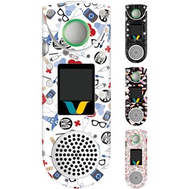 Plifal Skin Cover Compatible with Vocera B3000/B3000n - Healthcare Set of 4 Skin Cover Decals Compatible with Vocera B3000, Voice Badge Decoration Sticker for Nurse Nursing Medical