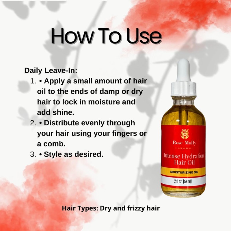 Rose Molly Rose Molly Intense Hydration Hair Oil (2oz) (2