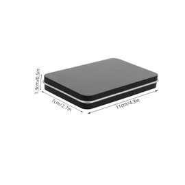 FRCOLOR 18grids Magnetic Makeup Palette Storage Box for Eyeshadow Blush Highlighter DIY Lipstick Portable Empty Eyeshadow Case