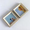 Rusnugic 6x6 Picture Frame - 2 Pack Rustic Square Photo