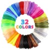 MIKA3D 32 Colors 3D Pen PLA Filament Refills, Each Color