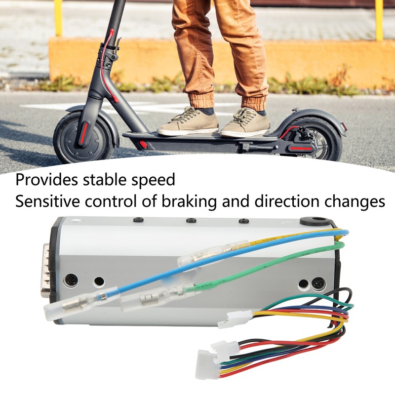 36V 17A Electric Scooter Controller Aluminium Alloy Heat Dissipation Electric