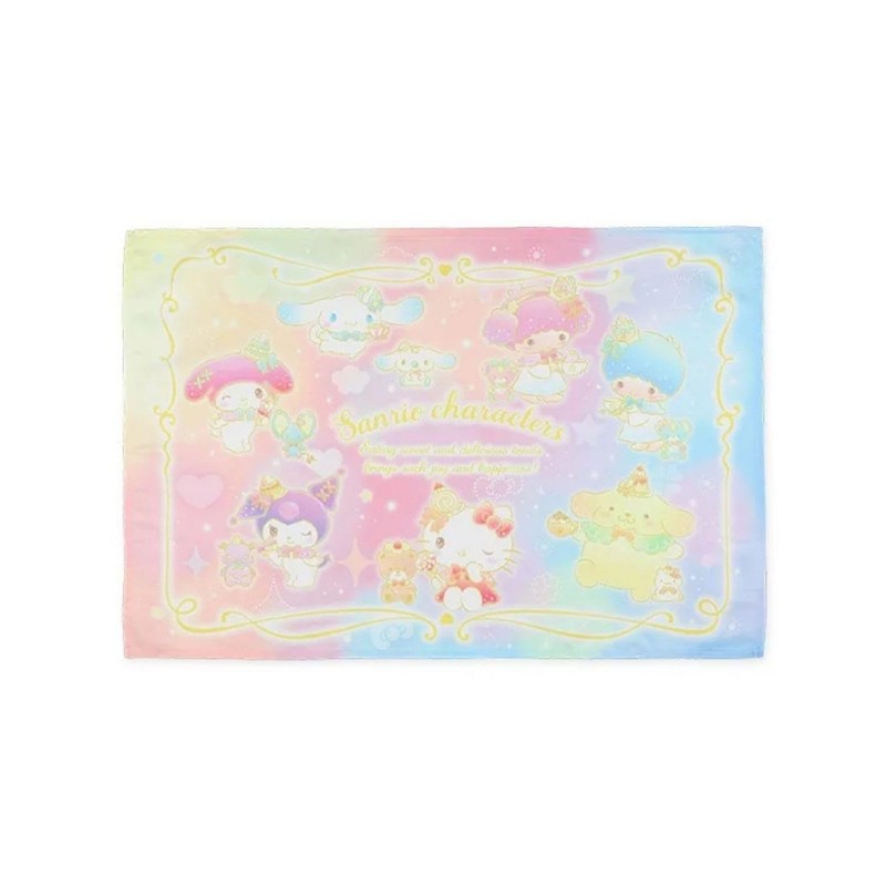 Sarongge Sanrio 45651 Placemat, Set of 2, Sanrio Characters, 15.7